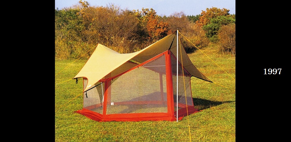 the old catalog　TP-302　タープスクリーン“ヘキサ”-01