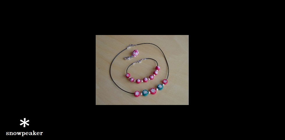 the original goods　NO.017　＊印ブレスレット＆チョーカー＆ランブリ・アクセサリ　by こちょび　a