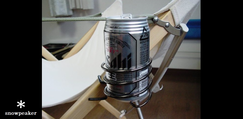the original goods　NO.038　CAN ビール holder Take!チェア用 　by snow pork　a